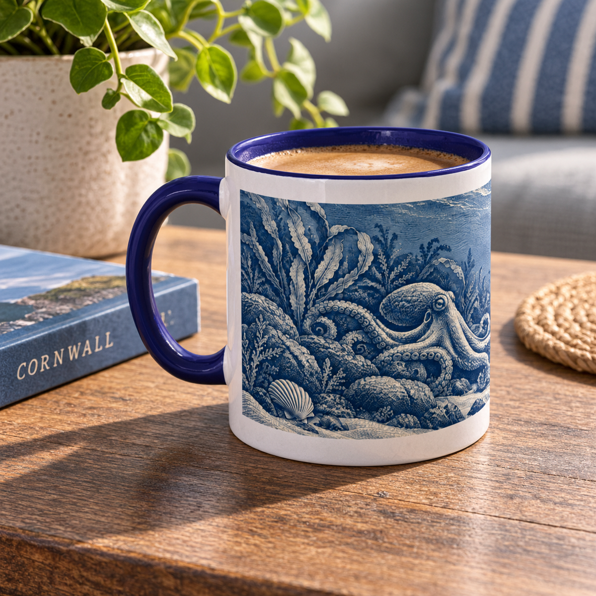 Octopus Mug | Coastal Décor