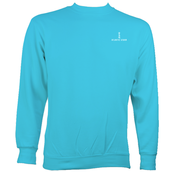 Atlantic Storm Lighthouse Sweatshirt | Coastal Graphic Swearwshirt