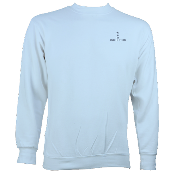 Atlantic Storm Lighthouse Sweatshirt | Coastal Graphic Swearwshirt