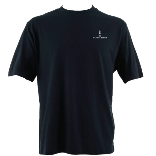 Atlantic Storm Lighthouse Oversize Tee | Coastal Graphic Tee