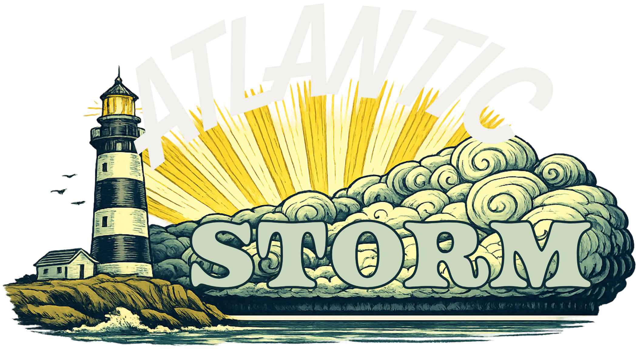 Atlantic Storm Oversized Campervan Convoy Tee Unisex