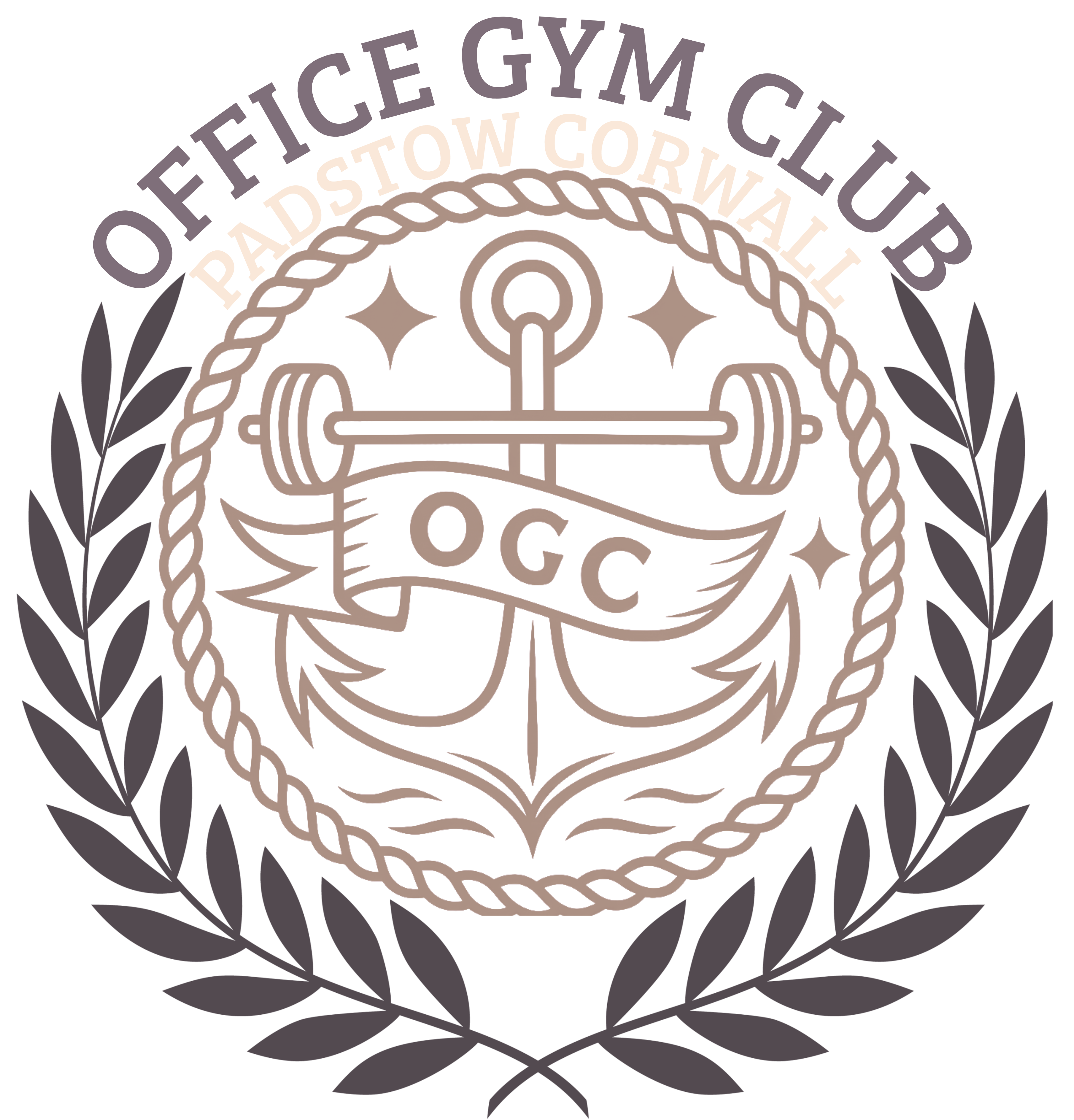 OGC Wave womens Cropped Oversized Hoodie in Champagne