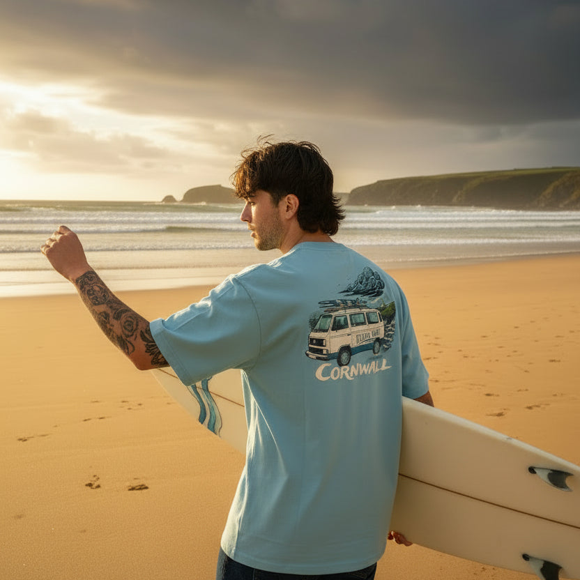 Atlantic Storm Oversized Campervan Tee Unisex