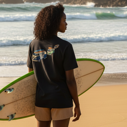 Atlantic Storm Oversized Campervan Convoy Tee Unisex