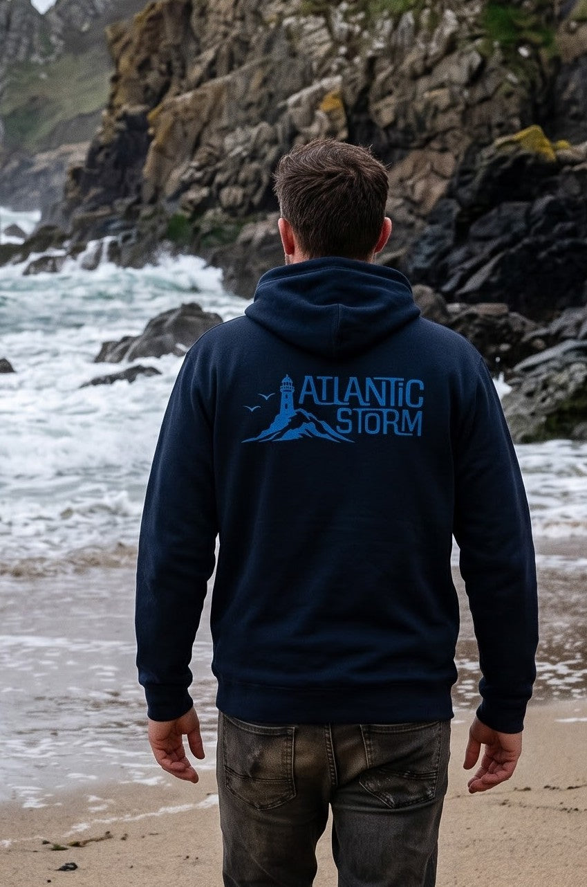 The Atlantic Storm Hoodie: Ocean Edition