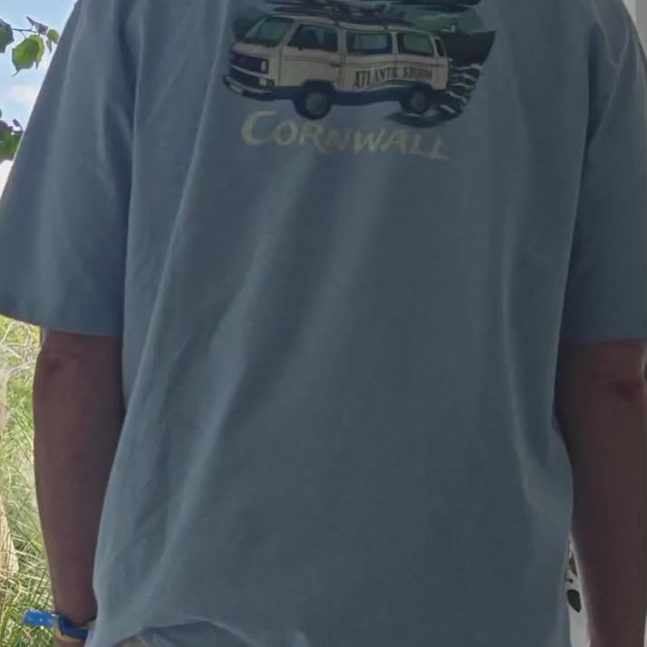 Atlantic Storm Oversized Campervan Tee Unisex